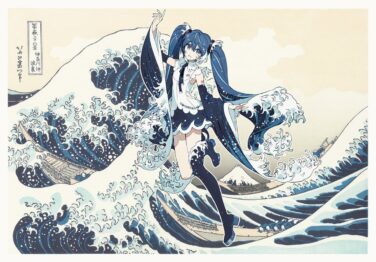 katsushika hokusai hatsune miku rella goods 01