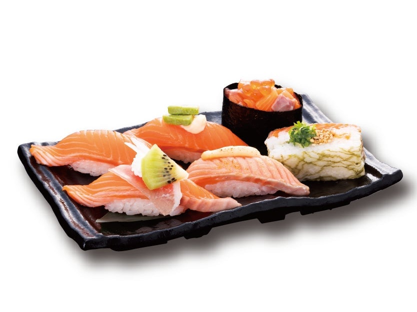 King Salmon Tabe Kurabe Rokkan (Six-piece King Salmon Comparison) — ¥1,738 (tax included)