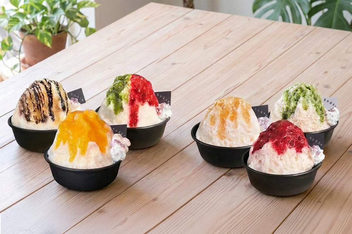 Kokon Chaya and MONIN Debut Customizable Shaved Ice Stand at Nagoya Station