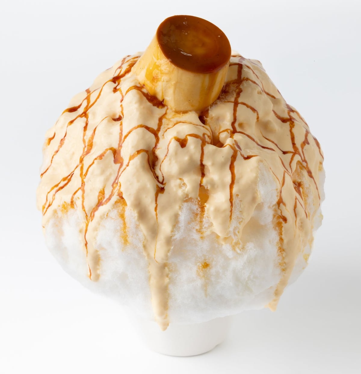 Motosue Collaboration: Nostalgic Pudding Shaved Ice