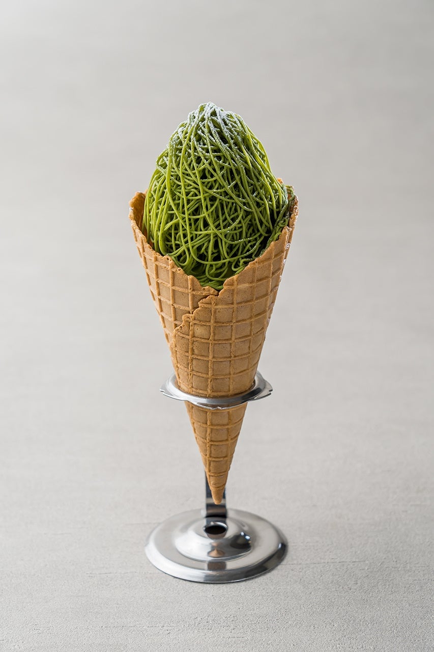Wamonburan soft-serve - Matcha - (¥980, tax included)