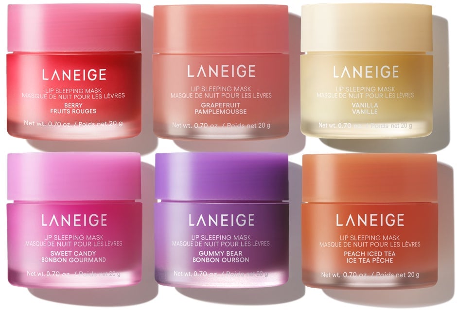 (From the top left) Berry, Grapefruit, Vanilla, Sweet Candy, Gummy Bear, Peach Iced Tea N