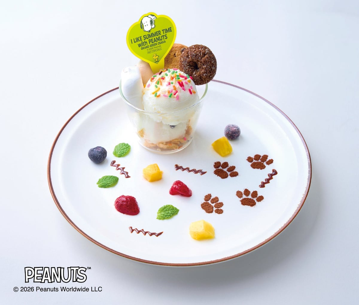 Limited-Quantity PEANUTS Collaboration Menu at Grand Front Osaka Shops & Restaurants