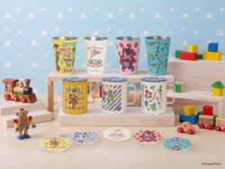 maebata toy story stainless tumblers mugs coasters tajimi 01