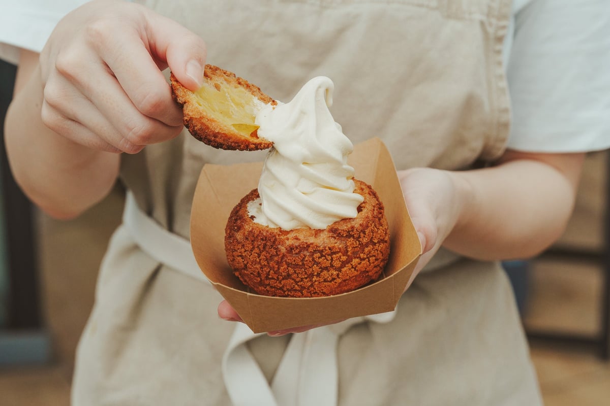 MAISON CLASSIC FACTORY Introduces Milk Chou Soft Cream Puff at Takanawa Gateway Station August 1