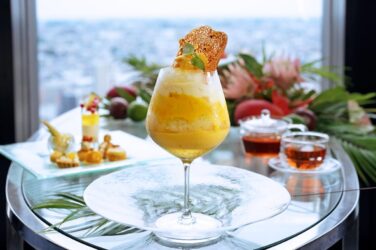 mango shaved ice parfait afternoon tea royal pines urawa august 01
