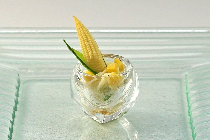 Chilled Corn Pasta