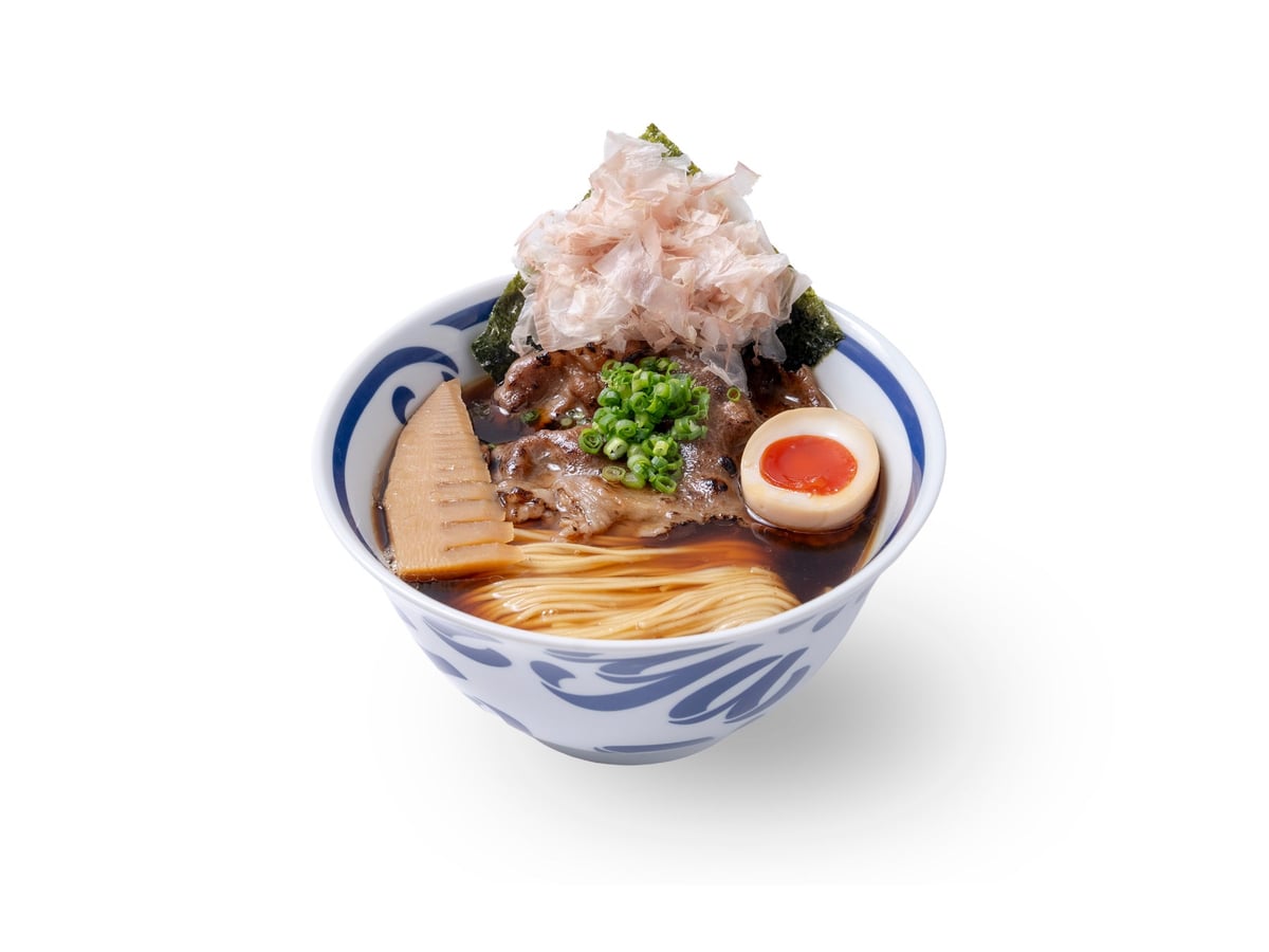 Seared Wagyu Soba (Black Soy Sauce)