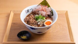 Menya Inoichi Collaboration Event with Parklet Bakery at Meiji Park Market, Tokyo July 14