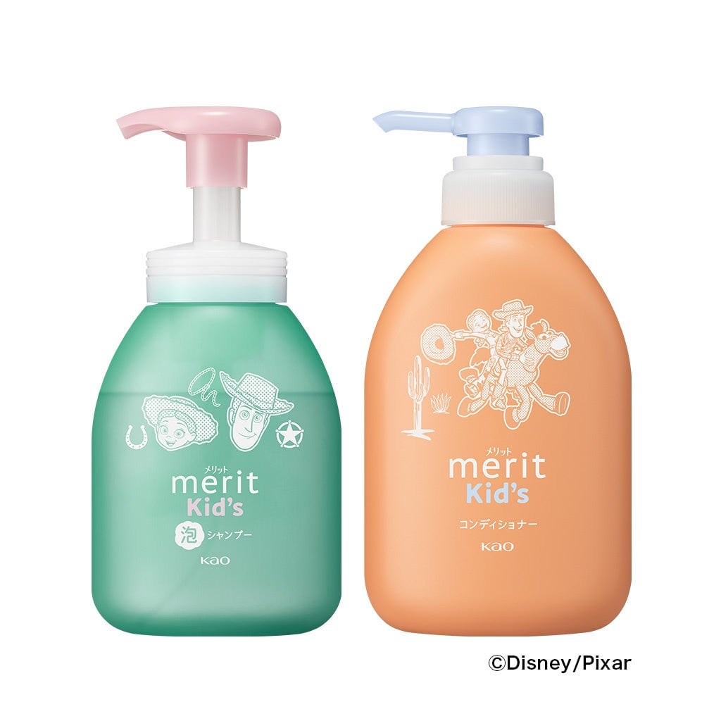 Japan Debut: Toy Story Character Bottles for Merit Shampoo and Conditioner from August 1 in Japan