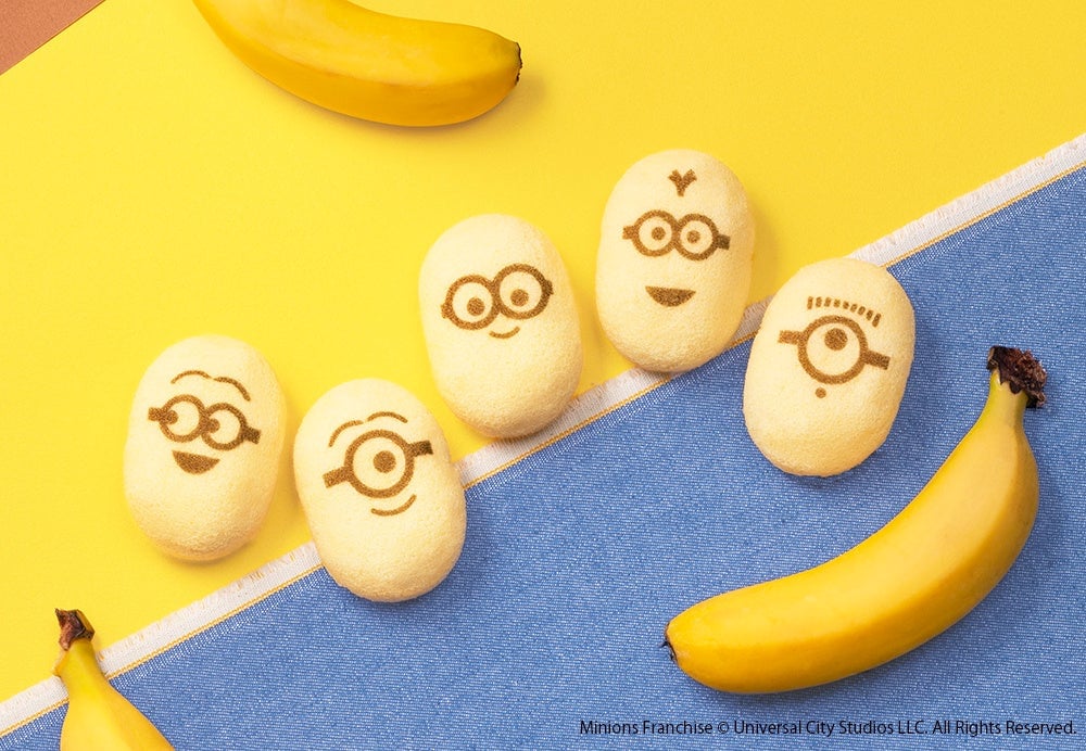 Limited-Run Minions in Kansai Sweets and Goods at Gin no Budo in Japan