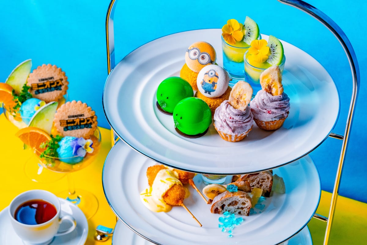 Grand Prince Hotel Osaka Bay Launches Minions & Monsters Afternoon Tea with Free Limited-Edition Postcard