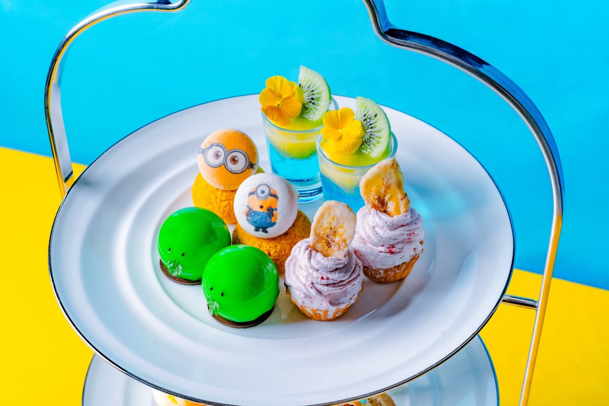 Grand Prince Hotel Osaka Bay Launches Minions & Monsters Afternoon Tea with Free Limited-Edition Postcard