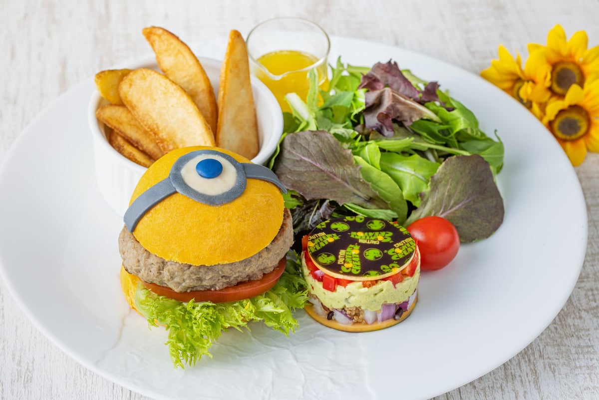 (1) 'Minion and Goomy Burger Lunch' — Image