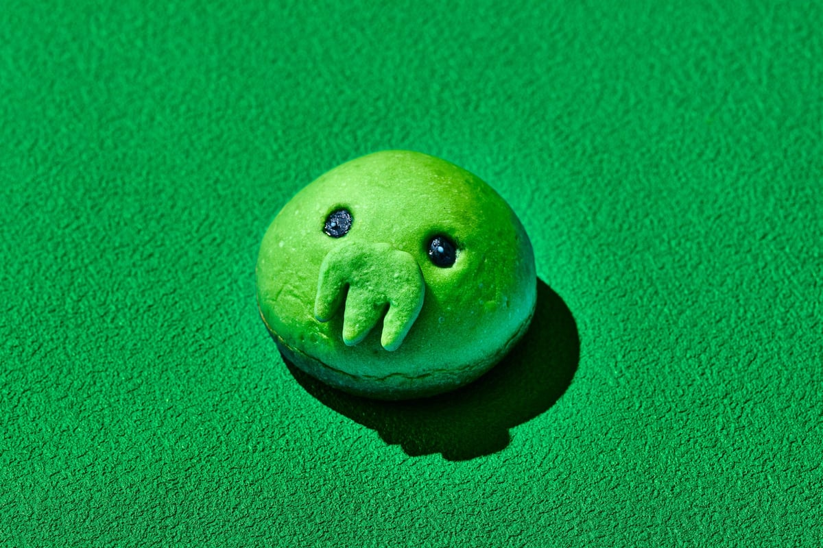 Forbidden Green Monster Cake (Shinagawa Prince Hotel)