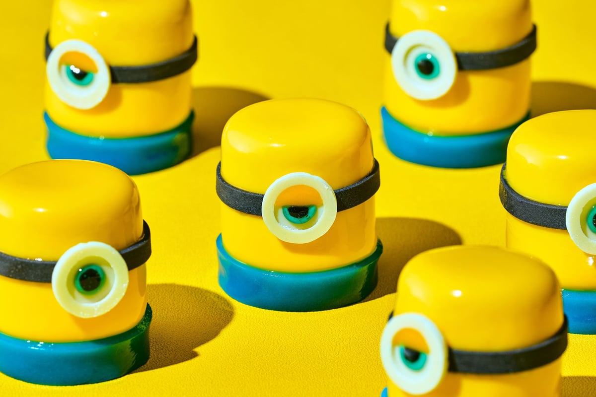 Mischievous Minion banana cake
