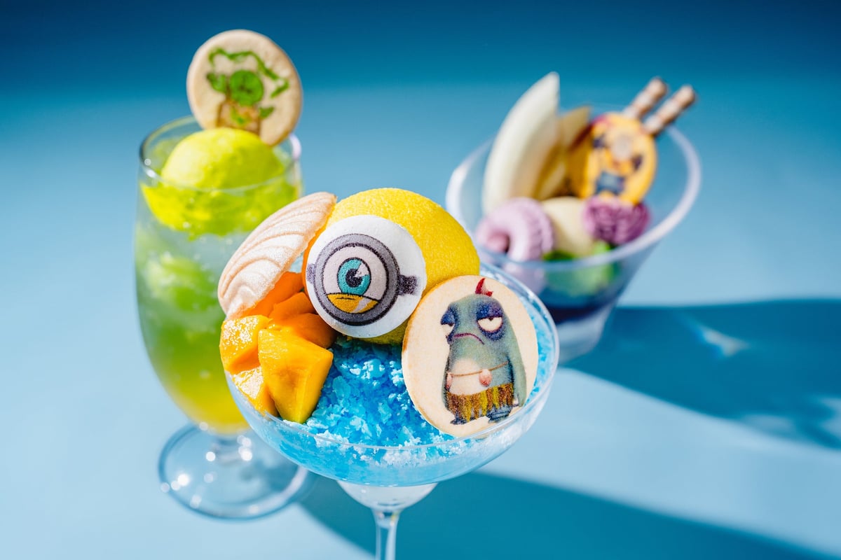 Enjoy a cool treat inspired by monsters by the poolside.