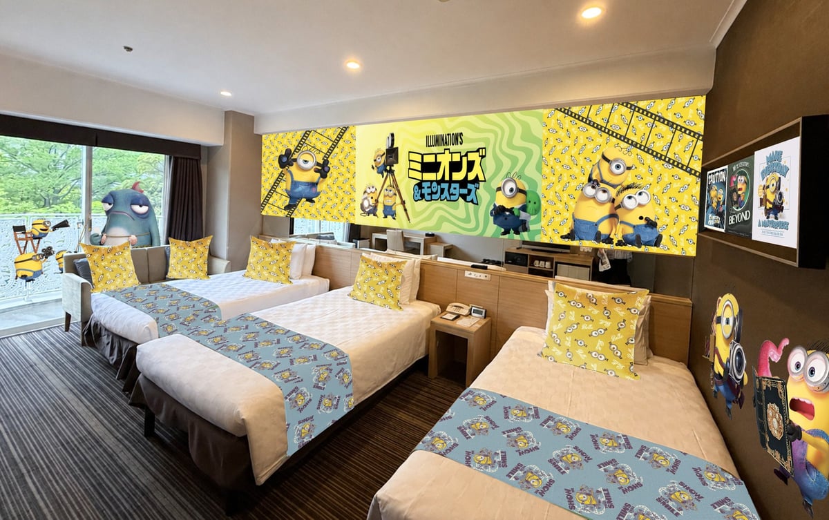 A collaboration room that expands the movie's world.