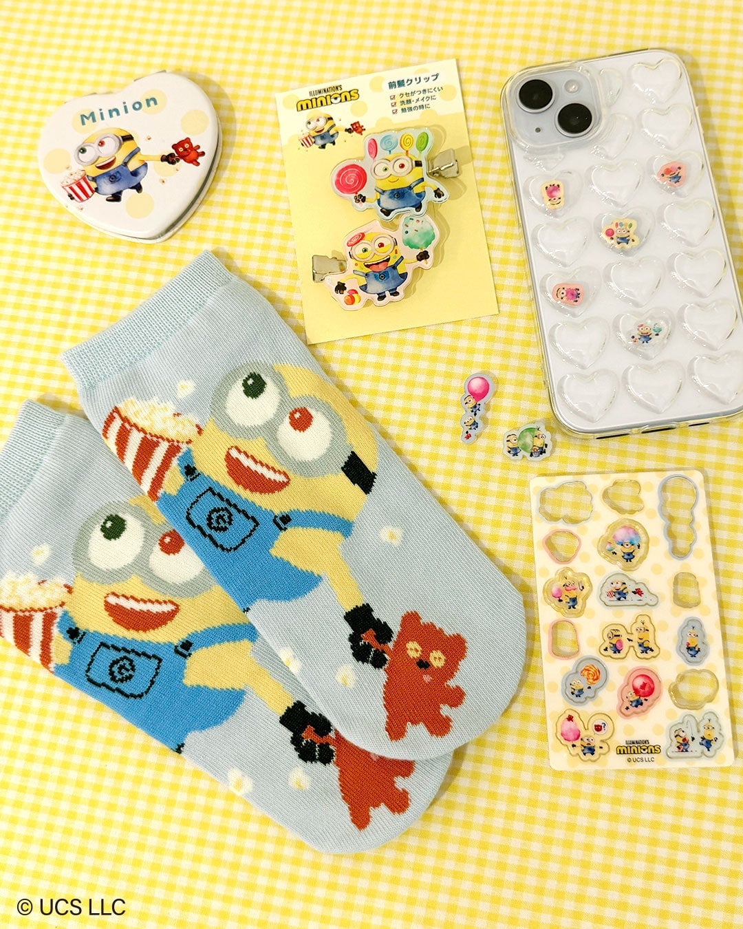 Minions & Monsters Collaboration Goods Launch at Thank You Mart in Suita, Osaka