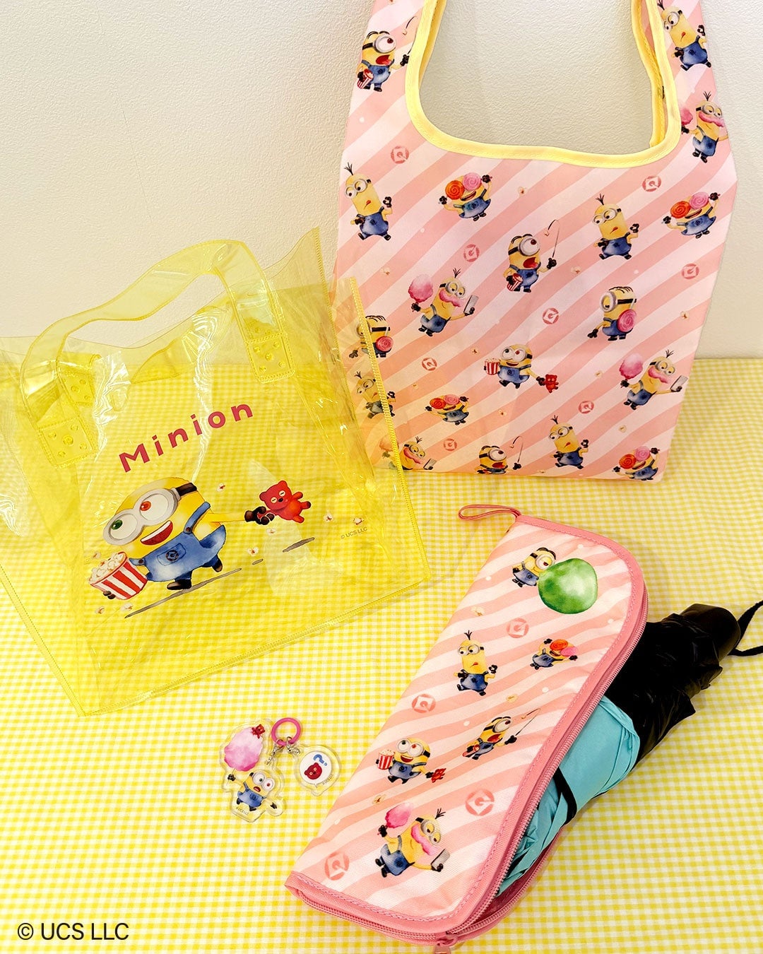 Minions & Monsters Collaboration Goods Launch at Thank You Mart in Suita, Osaka