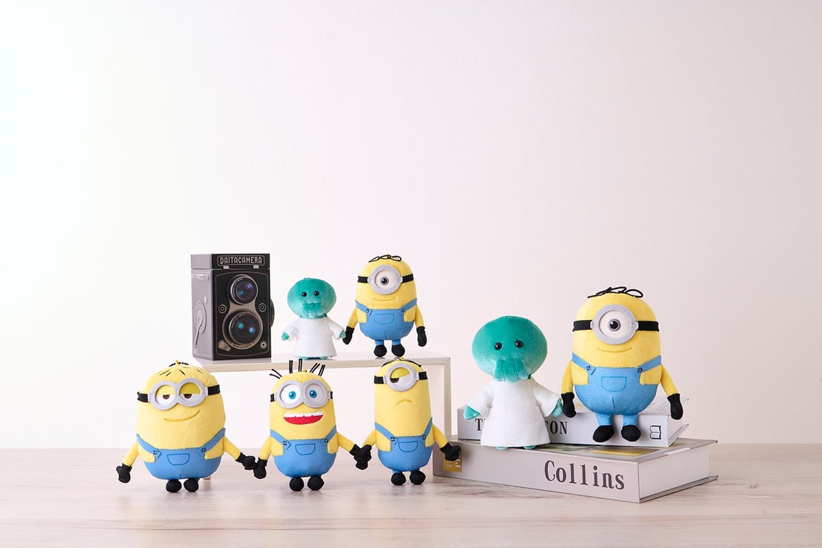 Japan Debut: Minions & Monsters Plush Toys Released Nationwide from August 1 in Japan