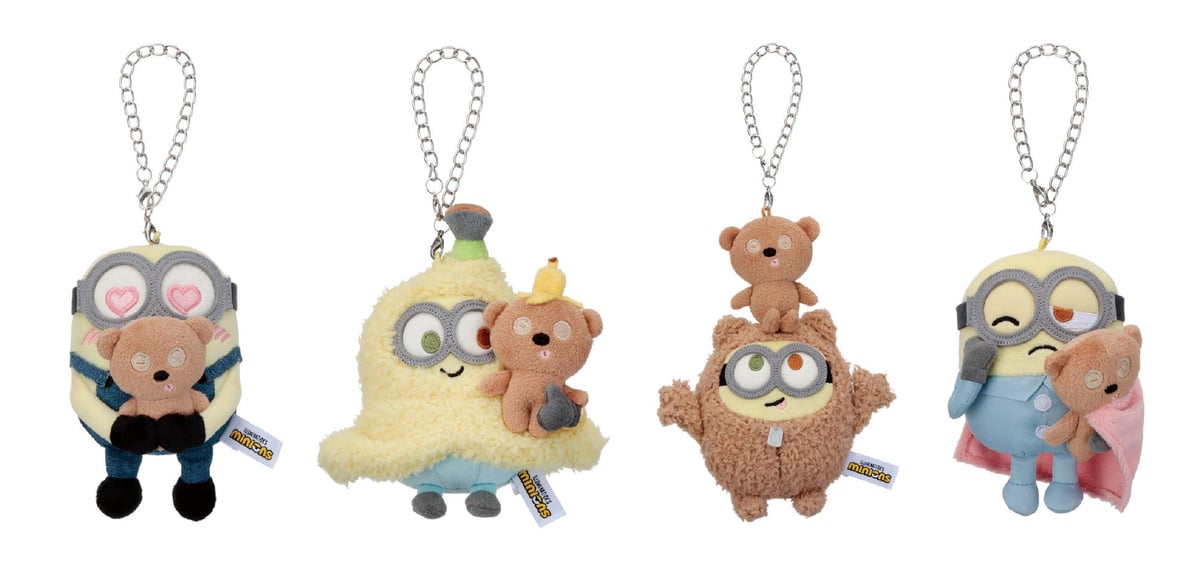 Japan Debut: Minions & Monsters Plush Toys Released Nationwide from August 1 in Japan