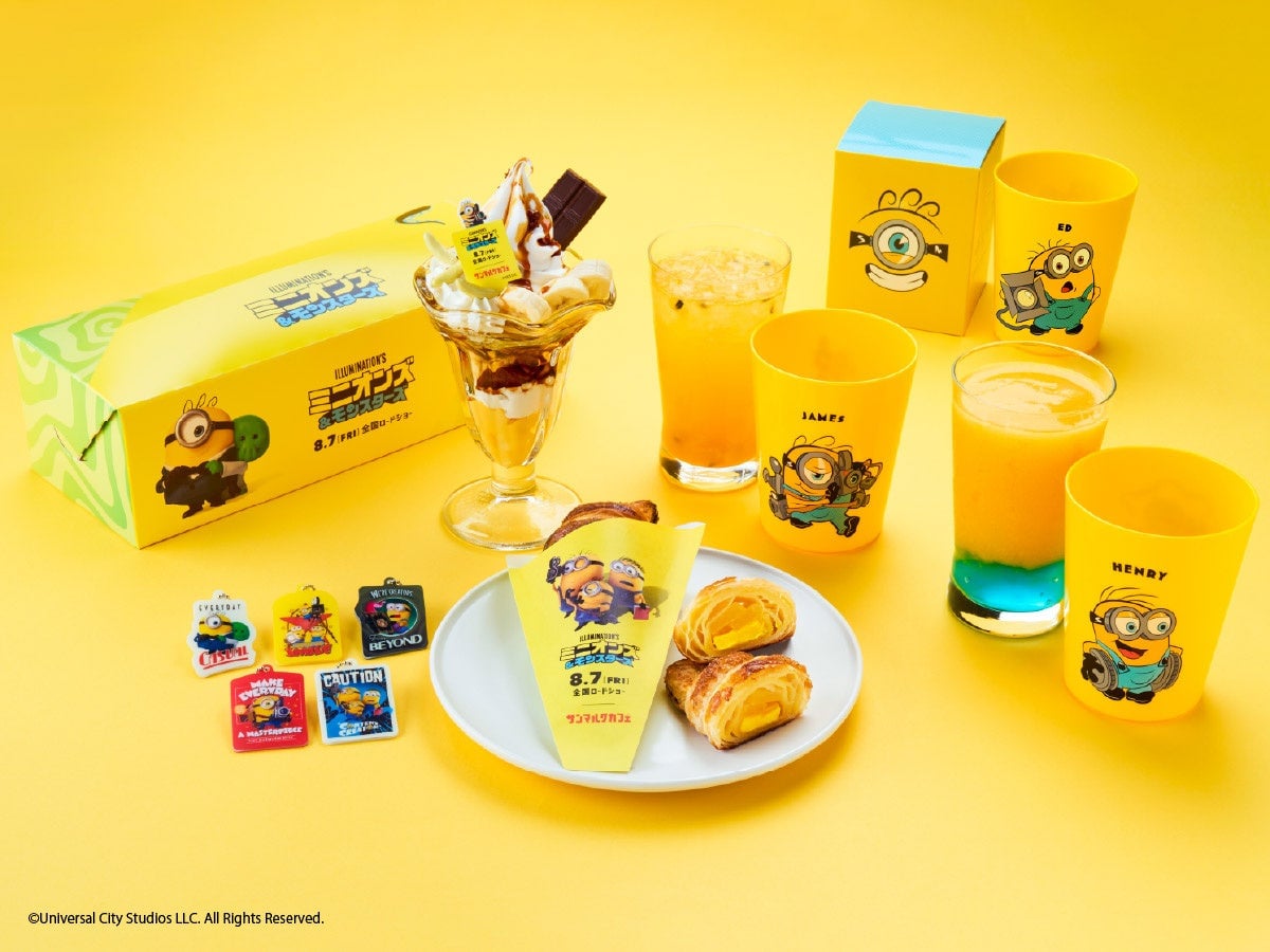 Minions x Saint Marc Cafe Collaboration Launches Nationwide in Japan with Free Items