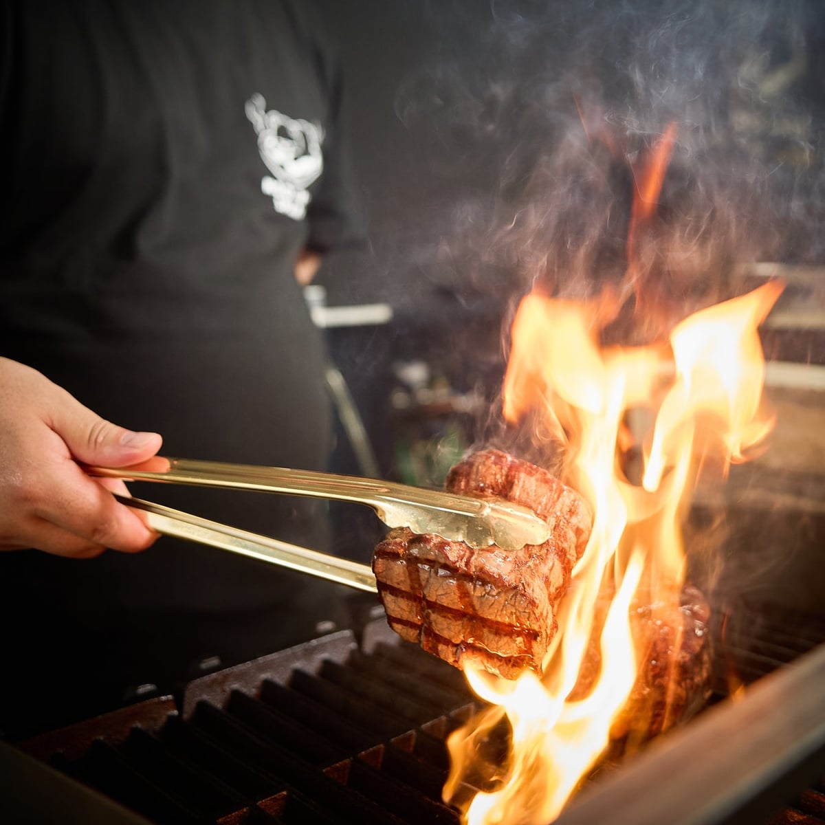 Authentic steak supervised by Michelin chef Nishida.