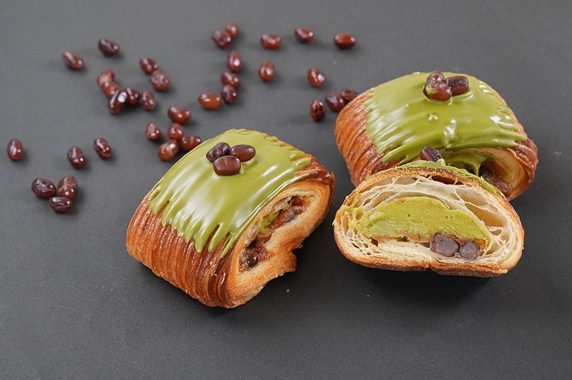 Nishio Matcha Danish (1 piece) ¥357 (tax included)