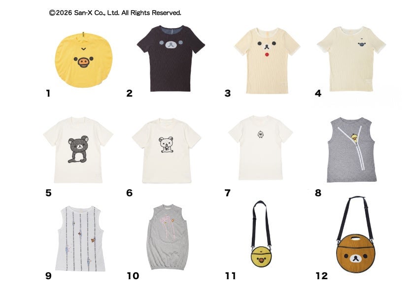 NAOKI TAKIZAWA x Rilakkuma Urban Collection Launches in Japan July 28