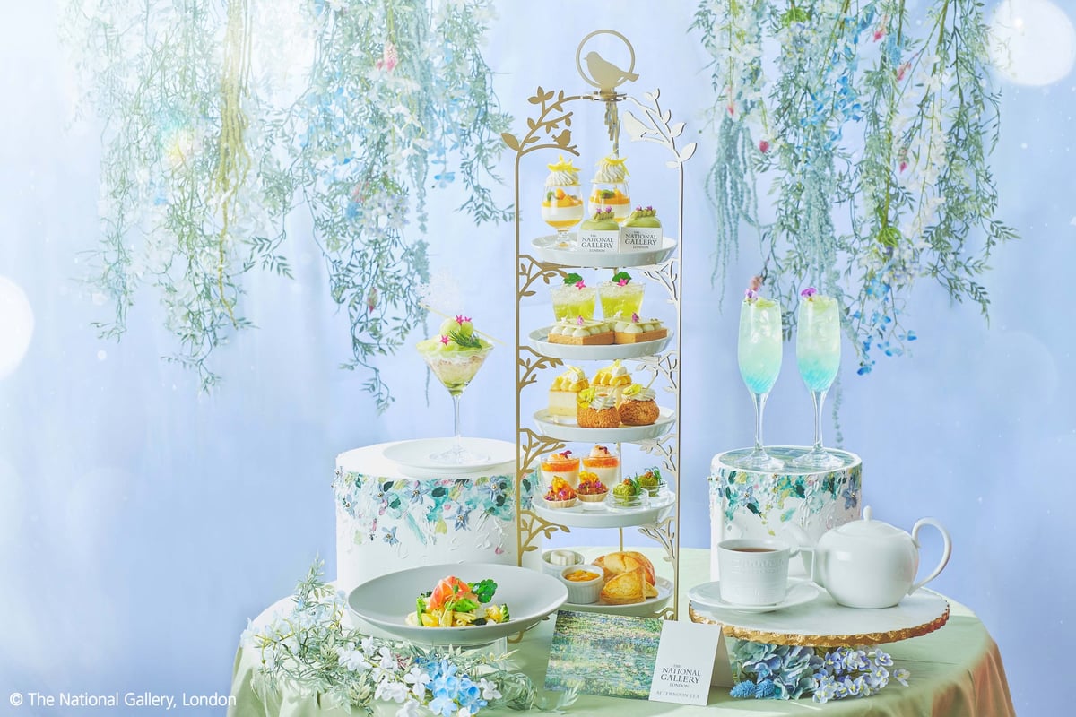 ▲Afternoon tea, special dessert, special drink, and lunch image ※ Available from July 1 (Sat) to July 31 (Fri)