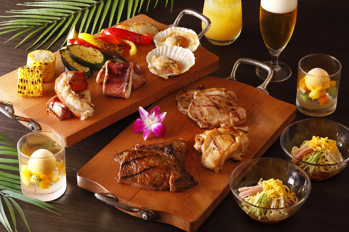 New Otani Makuhari Launches Premium Garden BBQ with Wagyu Beef and Lobster in Summer