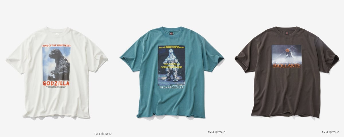 niko and ... Launches Free Preview of Godzilla-Themed Menswear in Japan