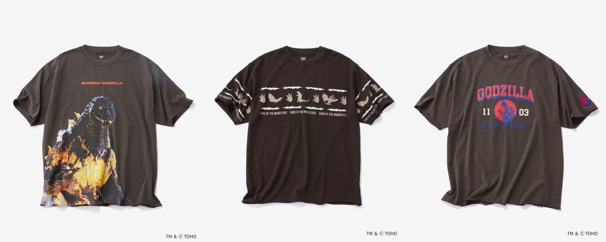 niko and ... Launches Free Preview of Godzilla-Themed Menswear in Japan