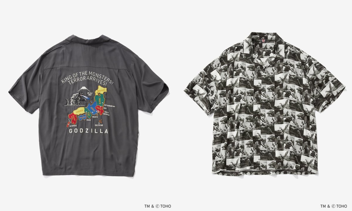 niko and ... Launches Free Preview of Godzilla-Themed Menswear in Japan