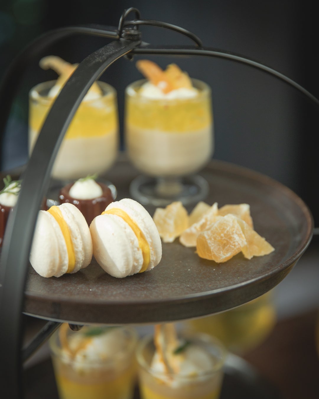 First tier small sweets