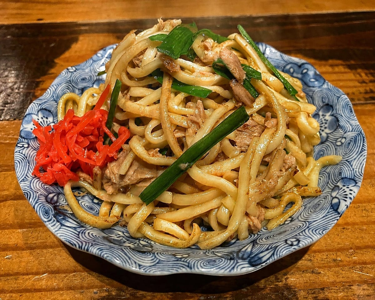 Okinawa Soba Chinasoba Champuru! — ¥680 (tax included ¥748)