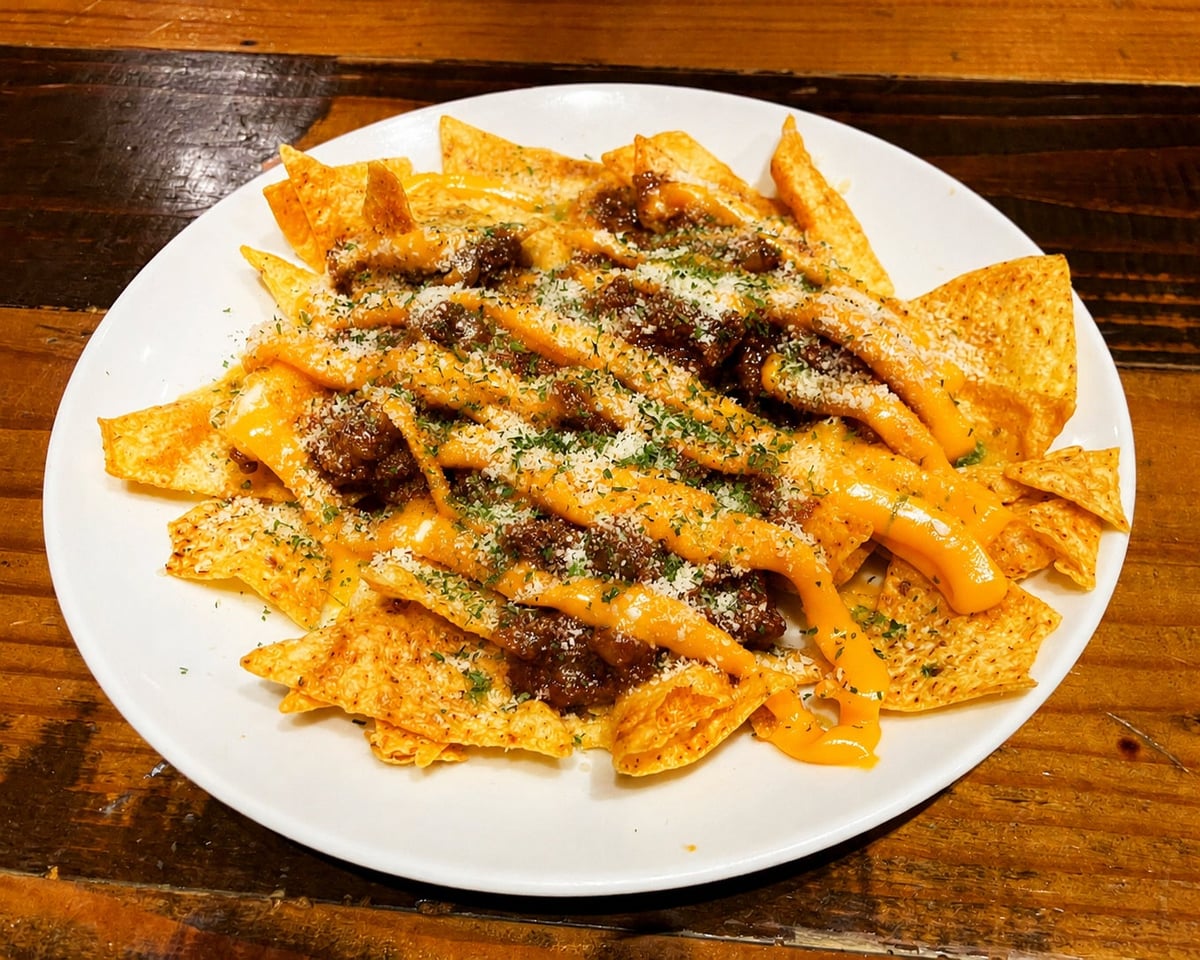 Okinawa Taco Meat Nachos — ¥780 (tax included ¥858)