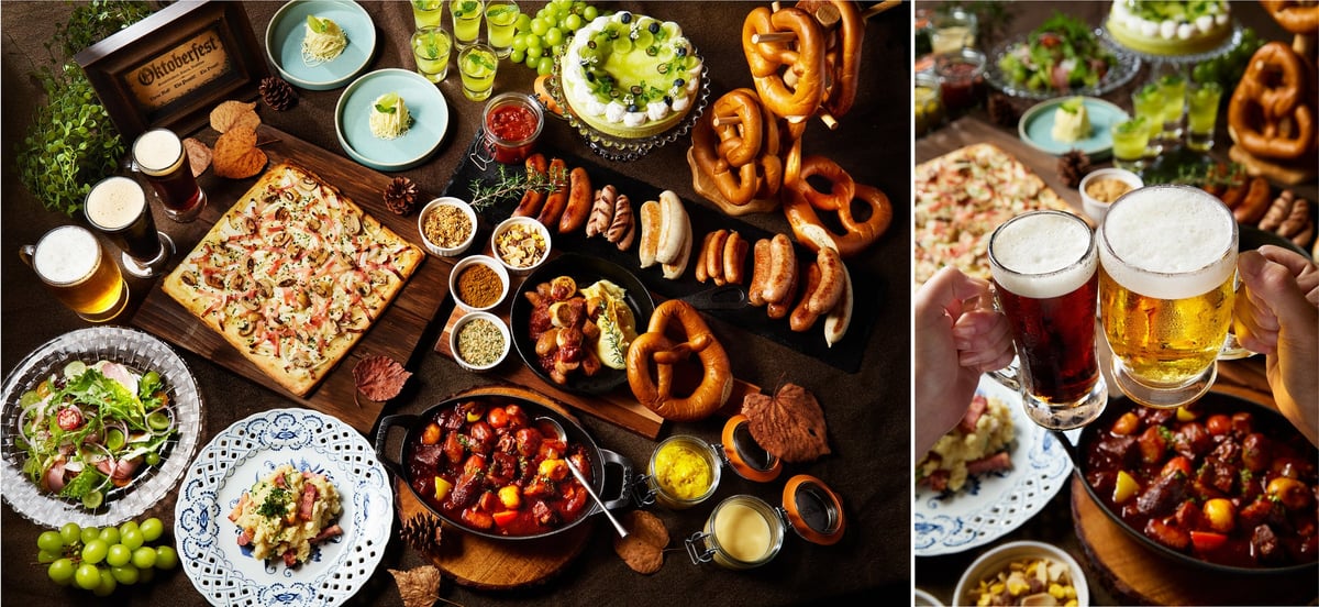 Oriental Hotels & Resorts Launch Autumn 'Oriental Oktoberfest' Buffet Featuring Shine Muscat and Beer Dishes in Japan