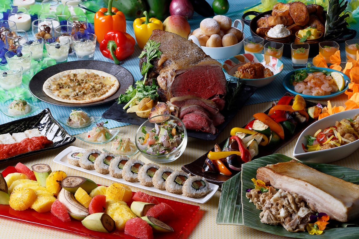 Image of the Lunch Buffet available during 'Summer Gourmet Festival 2026' from July 1 to August 31.