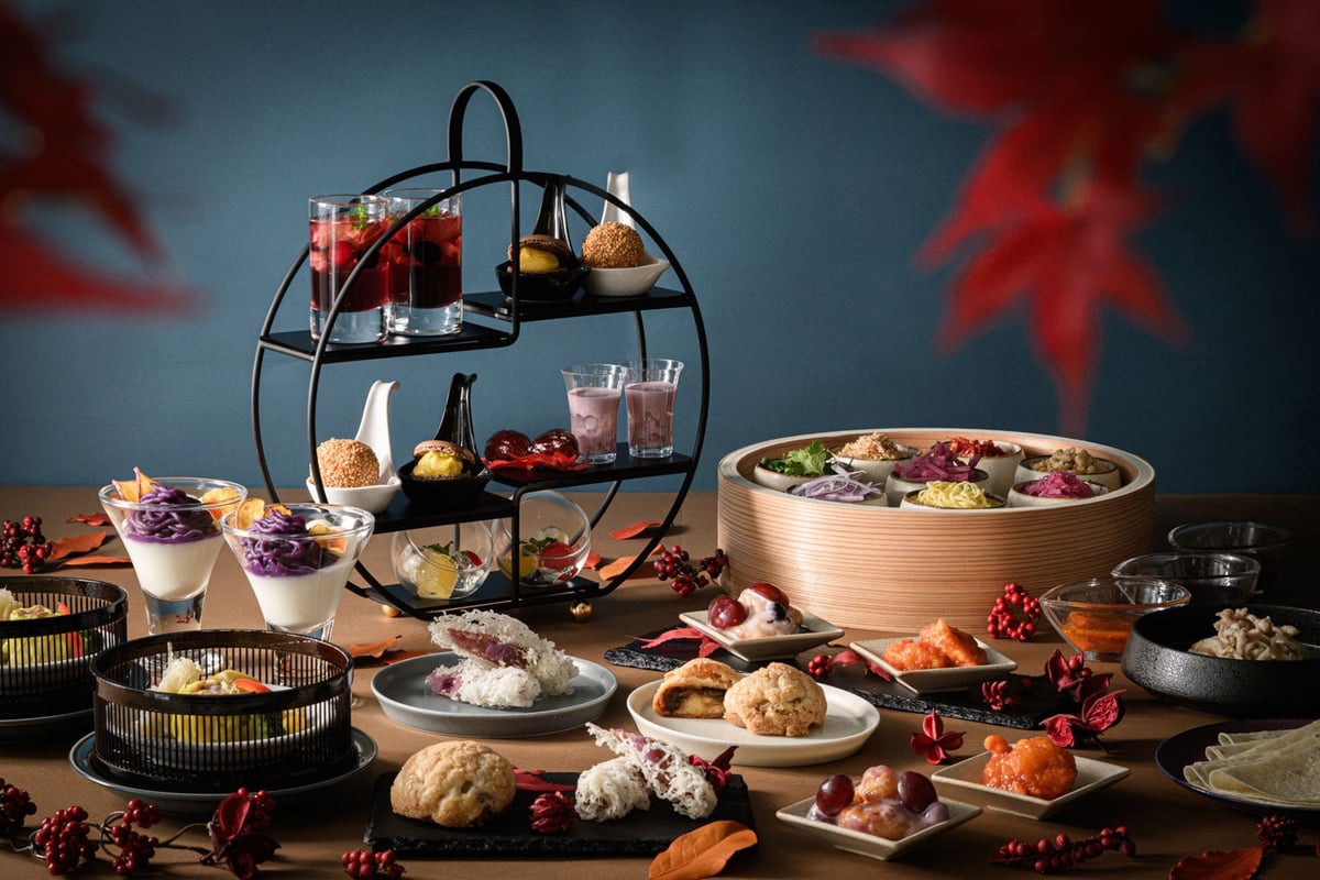 Osaka's Miyako City Hommachi Offers Free Mocktail with Autumn Modern Chinese High Tea