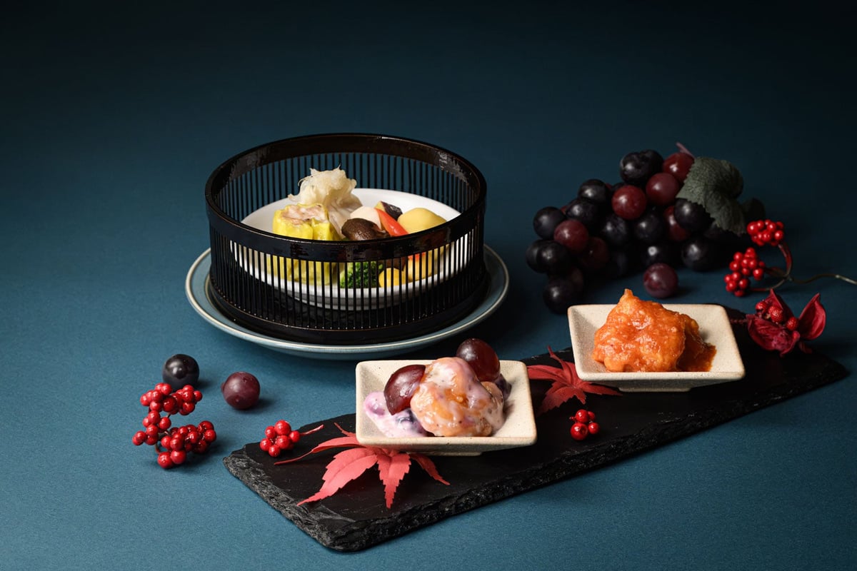 Osaka's Miyako City Hommachi Offers Free Mocktail with Autumn Modern Chinese High Tea