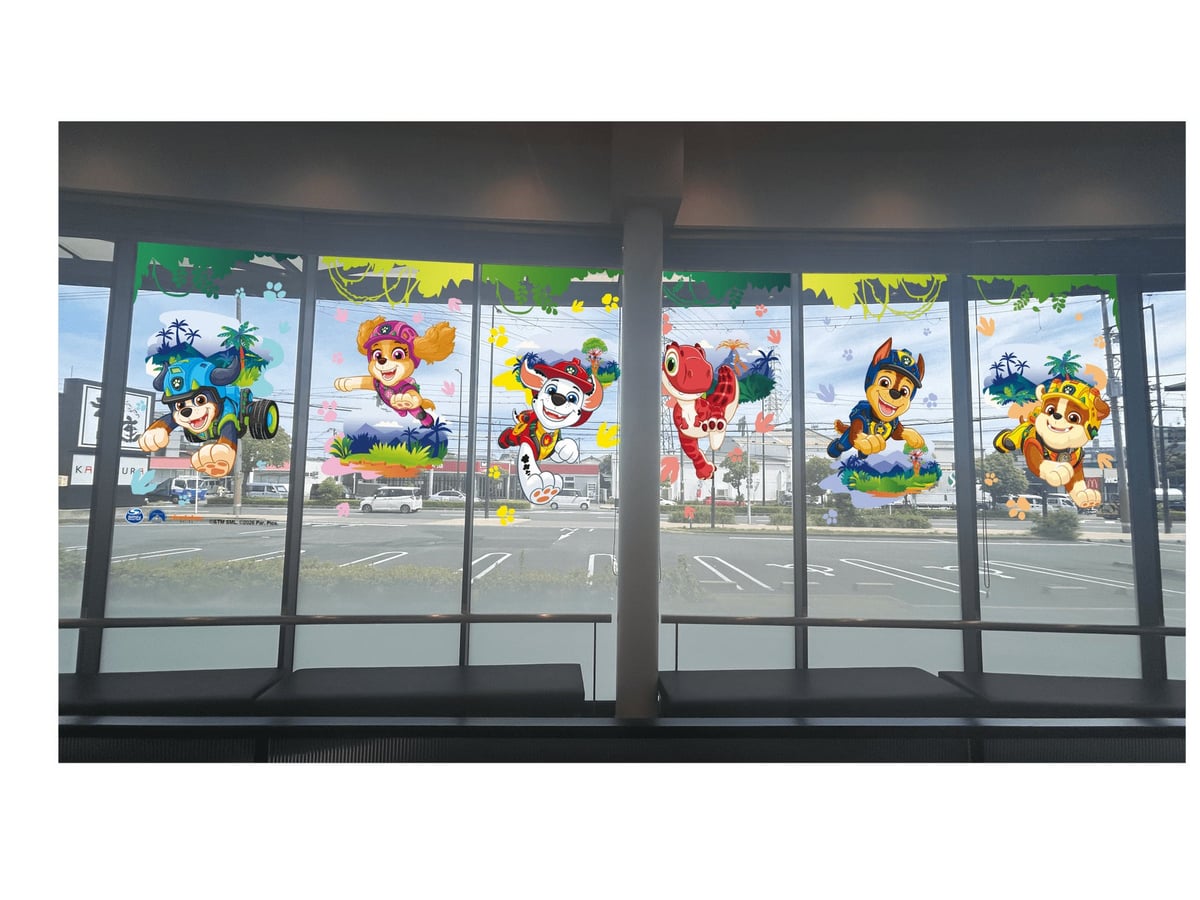 Paw Patrol Collaboration at Kamukura in Osaka — From July 1