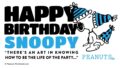 peanuts cafe snoopy birthday 2026 01