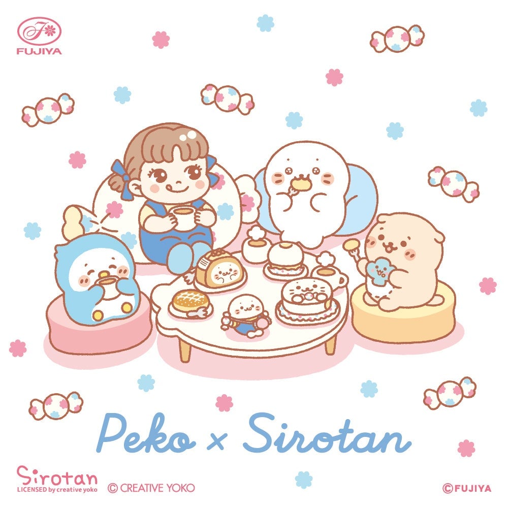 Peko-chan x Sirotan Sweet Collaboration Pop-Up at Tokyo Station Gift Palette