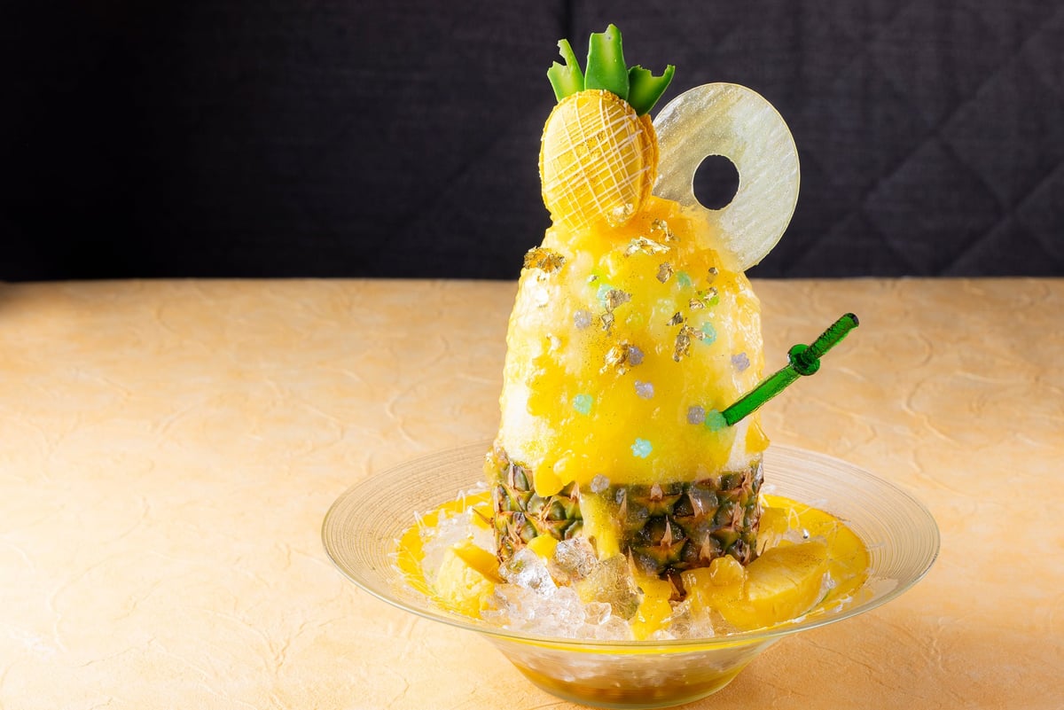 Shaved Ice 'Pine Ame Collaboration HIDEYOSHI'