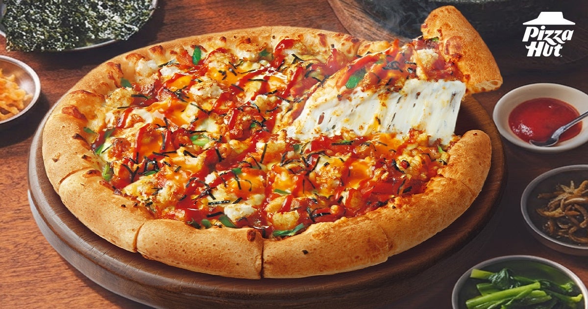 Pizza Hut Japan Launches Stone Bowl Bibimbap-Inspired Pizza with Shrimp and Cheese July 17