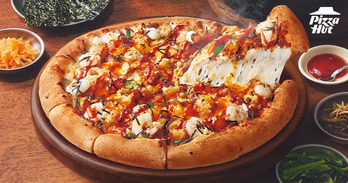 Pizza Hut Japan Launches Stone Bowl Bibimbap-Inspired Pizza with Shrimp and Cheese July 17