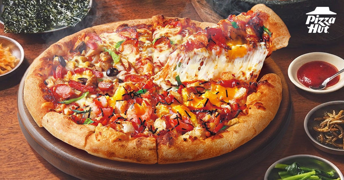 Pizza Hut Japan Launches Stone Bowl Bibimbap-Inspired Pizza with Shrimp and Cheese July 17