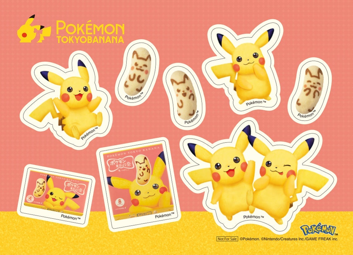 Limited-Edition Pikachu Eco Bag Sets at New Pokemon Tokyo Banana Shop in Tokyo Station July 17